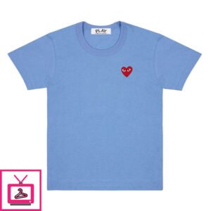 PLAY Basic Coloured T-Shirt Red Emblem