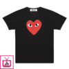 PLAY T-Shirt Large Red Heart