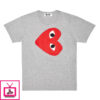 PLAY T-Shirt Large Side Heart