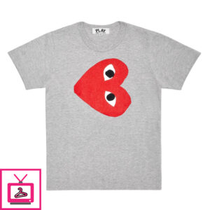 PLAY T-Shirt Large Side Heart