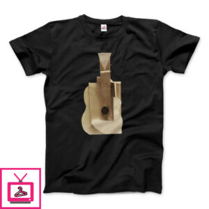 Pablo Picasso Guitar Sculpture 1912 Artwork T-Shirt