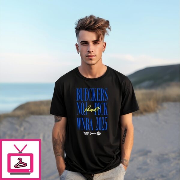 Paige Bueckers No 1 Pick Wnba 2025 Dallas Wings T-Shirt