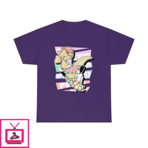 Pastel Gay Pride Echo Raptor – T-Shirt