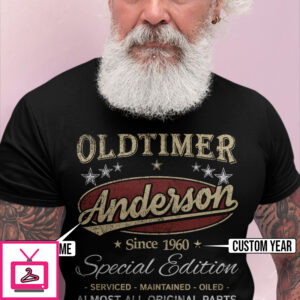Personalized Oldtimer T Shirt