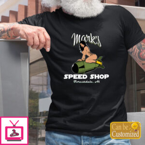 Personalized Pin Up Speed Shop Car T Shirts