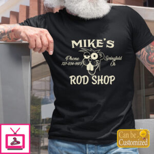 Personalized Vintage Rod Shop Shirts