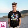 Pride Flags Void Cats Colorful 2025 T-Shirt