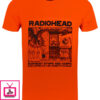 Radiohead Gawps Men’s Orange T-Shirt