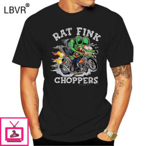 Rat Fink Choppers Hot Rod T Shirt
