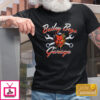 Red Devil Hot Rod Garage Pinstripe T Shirts