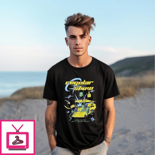 Regular Show Group Gold Cart Good Show Jolly Good Show T-Shirt