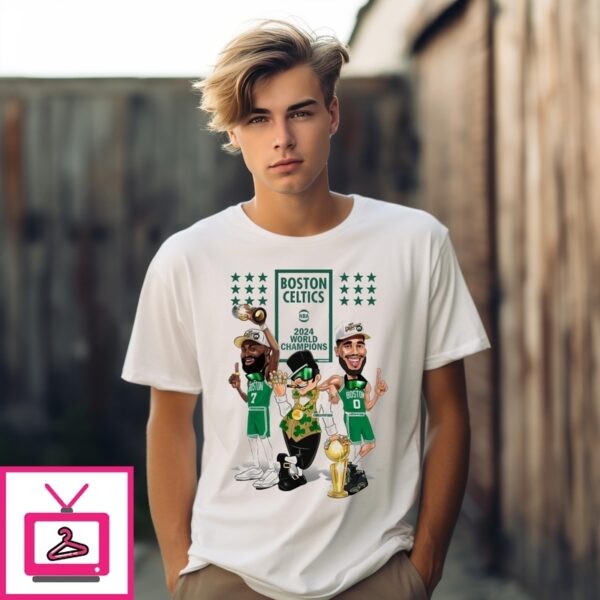 Saint Patrick Boston Celtics 2024 Nba World Champions 2024 T-Shirt