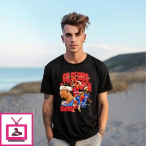 Shai Gilgeous-Alexander Oklahoma City Thunder Player Signature Illustration Bootleg Style T-Shirt