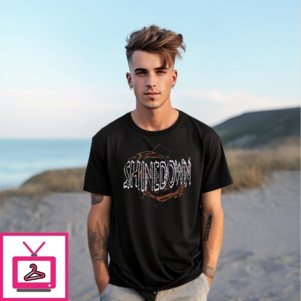 Shinedown Swirl Logo T-Shirt