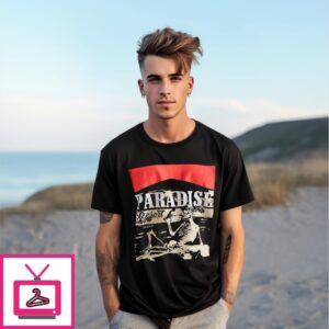 Skeleton Paradise Lost Resort De Paradiso T-Shirt