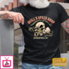 Skull And Bones Pinstripe Custom T Shirts