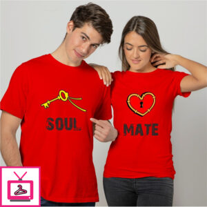 Soul Mate Key Couple T-Shirts