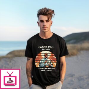 Thank You Father Pope Francis 1936-2025 Vintage T-Shirt
