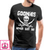 The Goonies Never Say Die Distressed Design T-Shirt