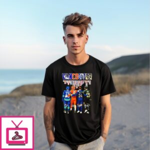 Vancouver Sport Hughes Schrader White Ball Skyline T-Shirt