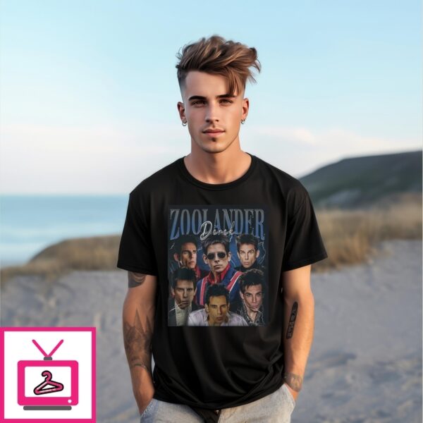 Vintage Derek Zoolander T-Shirt For Women And Men Retro 90S T-Shirt Ben Stiller