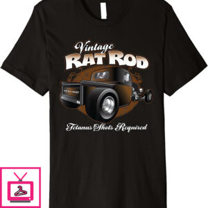 Vintage Rat Rod Pickup Truck Hot Rod T-Shirt