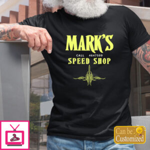 Vintage Truck Door Lettering Pinstripe T Shirts