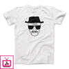 Walter White With Porkpie Hat and Sunglasses Sketch T-Shirt