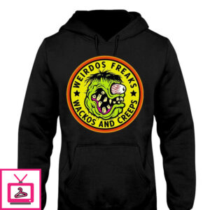Weirdos Freaks Wackos And Creeps Rat Fink T Shirt