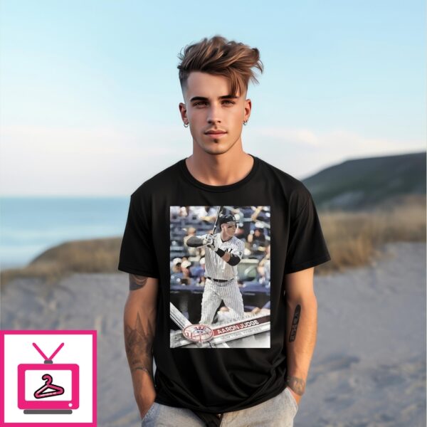Aaron Judge New York Yankees Mlb Baseball Card Player T-Shirt