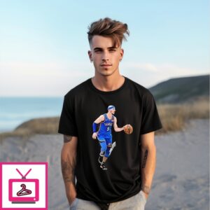 Alex Caruso Oklahoma City Thunder Photo Signature T-Shirt
