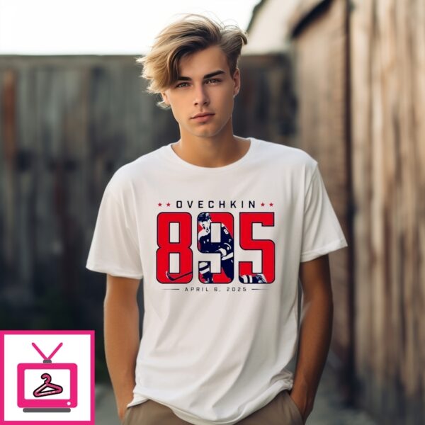 Alex Ovechkin  Washington Capitals 895 Ovi  T-Shirt