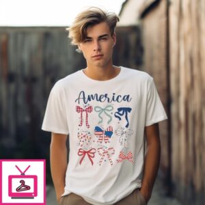 America Coquette Usa 4Th Of July God Say You Are Independence Day T-Shirt
