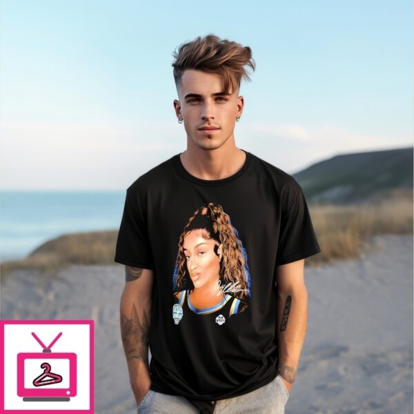 Angel Reese Chicago Sky Sketch Signature T-Shirt