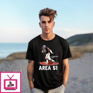 Area 51 Dick Butkus Chicago Bears Signature T-Shirt