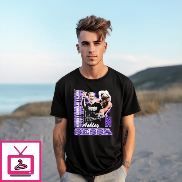 Ashley Sessa Northwestern Hockey Signature Vintage T-Shirt
