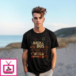 Back Of Bus Bussin With The Boys Official Tour T-Shirt