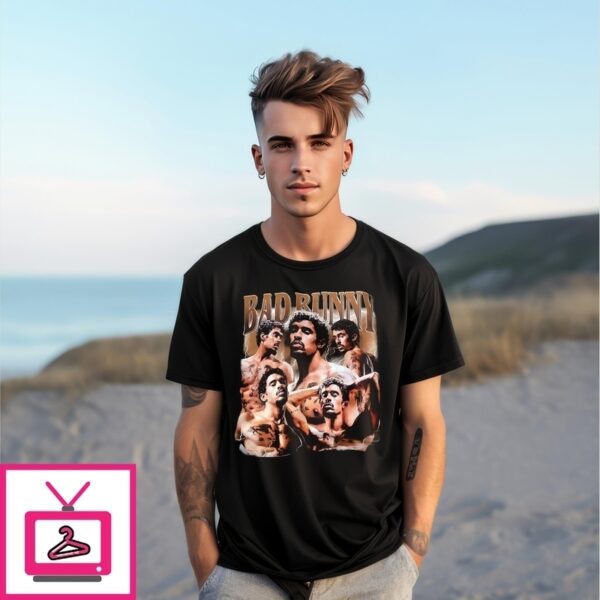 Bad Bunny Thunder Vintage Bootleg Style T-Shirt