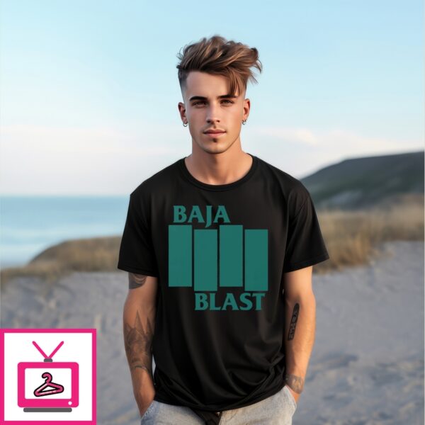 Baja Blast Black Flag T-Shirt
