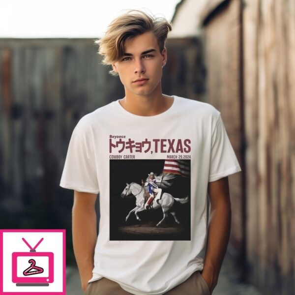 Beyonce Cowboy Carter World Tour Japan 2024 T-Shirt
