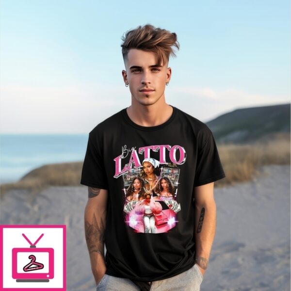 Big Latto Pinky Girl Vintage Bootleg Style T-Shirt