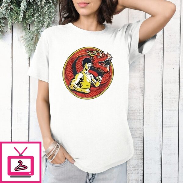Bruce Lee Dragon Battle T-Shirt