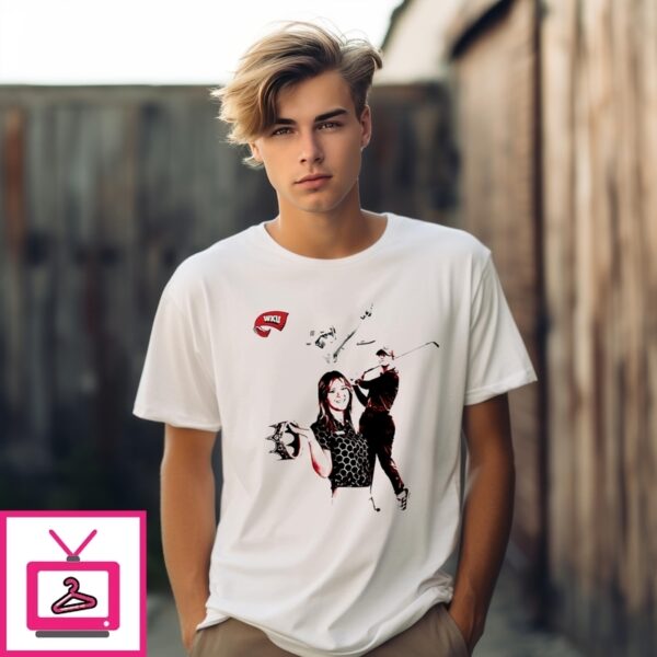 Catie Craig Western Kentucky Golf Portrait T-Shirt