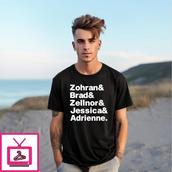 Charlie Todd Zohran Brad Zellnor Jessica Adrienne T-Shirt