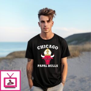 Chicago Papal Bulls Chicago Bulls Leo Xiv T-Shirt