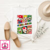 Coquette Bows Super Mario And Luigi Princess Peach Mario Friends T-Shirt