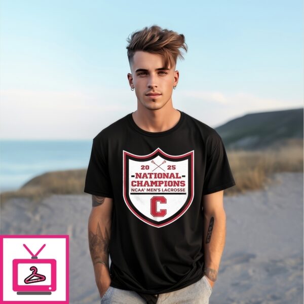 Cornell Big 2025 Ncaa Men’S Lacrosse National Champions T-Shirt