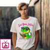 Crocodile See You Later Alligator Teacher Summer Last Day Of School Teacher T-Shirt