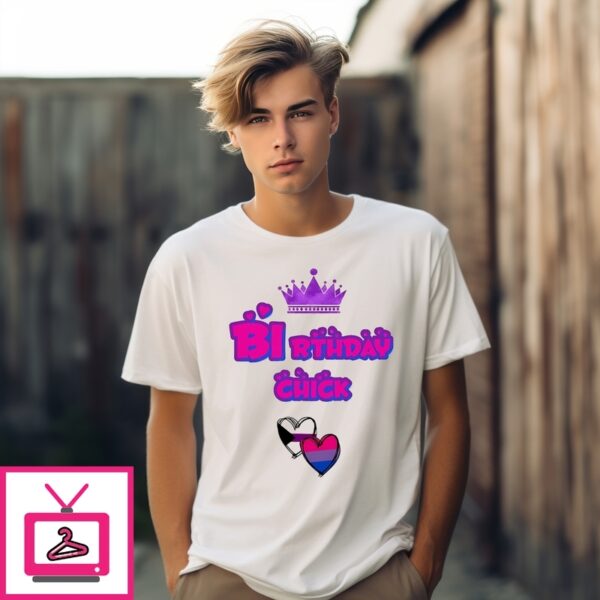 Demi-Bisexual Pride Birthday T-Shirt