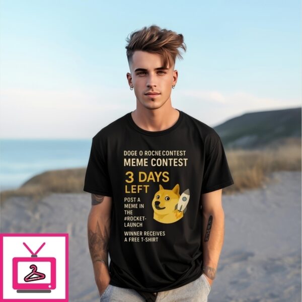 Doge O Rocne Contest Meme Contest 3 Days Left Post A Meme In The Rocket-Launch Winner Receives A Free T-Shirt
